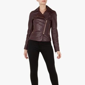 Ted Baker London Leather Jacket